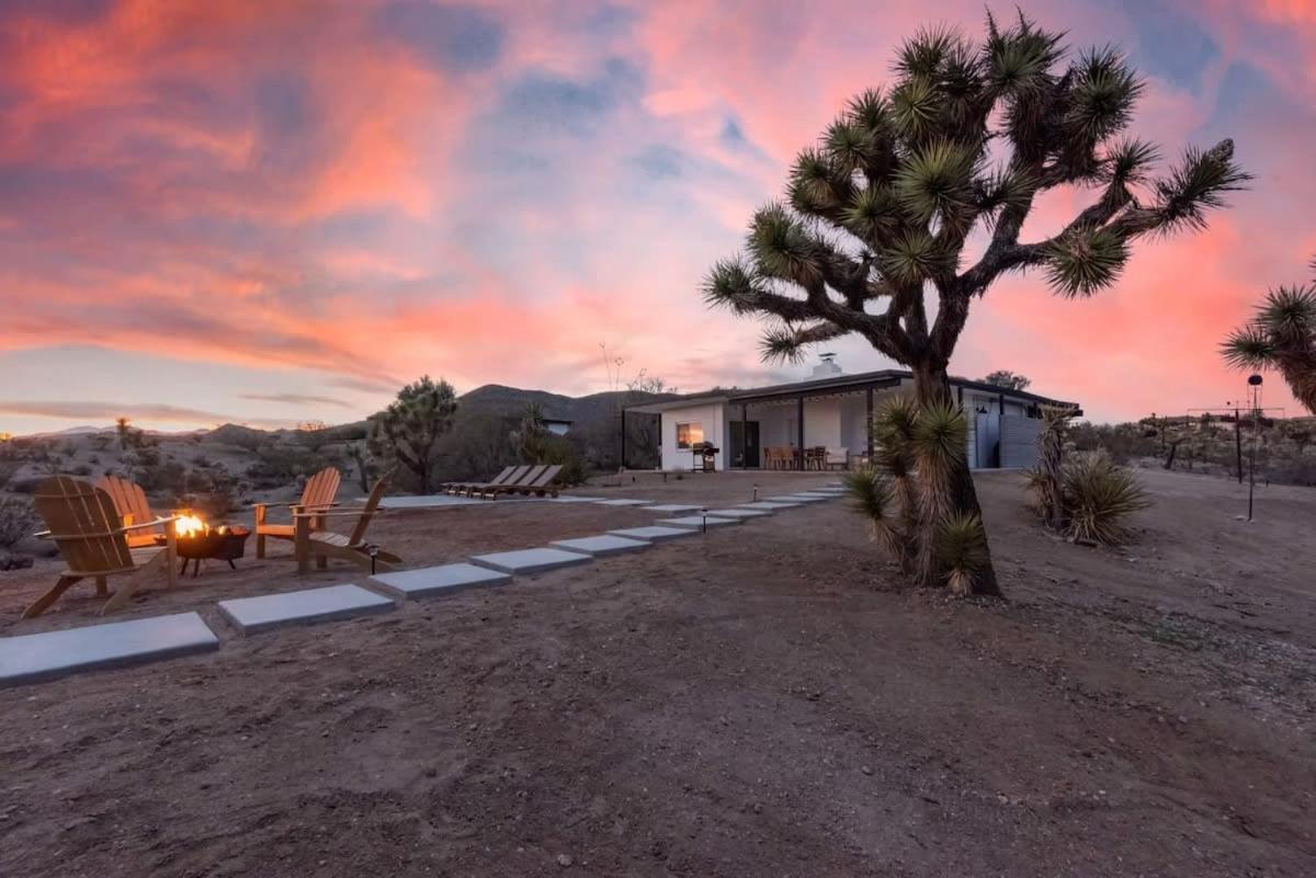 Вилла Kinetic House-Joshua Trees Sculptures Cowboy Pool Юкка-Вэлли Экстерьер фото