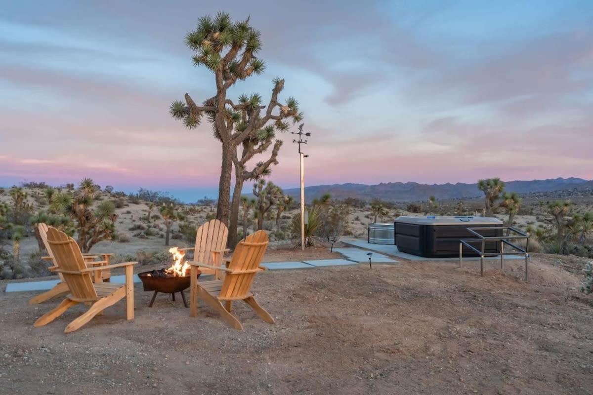Вилла Kinetic House-Joshua Trees Sculptures Cowboy Pool Юкка-Вэлли Экстерьер фото
